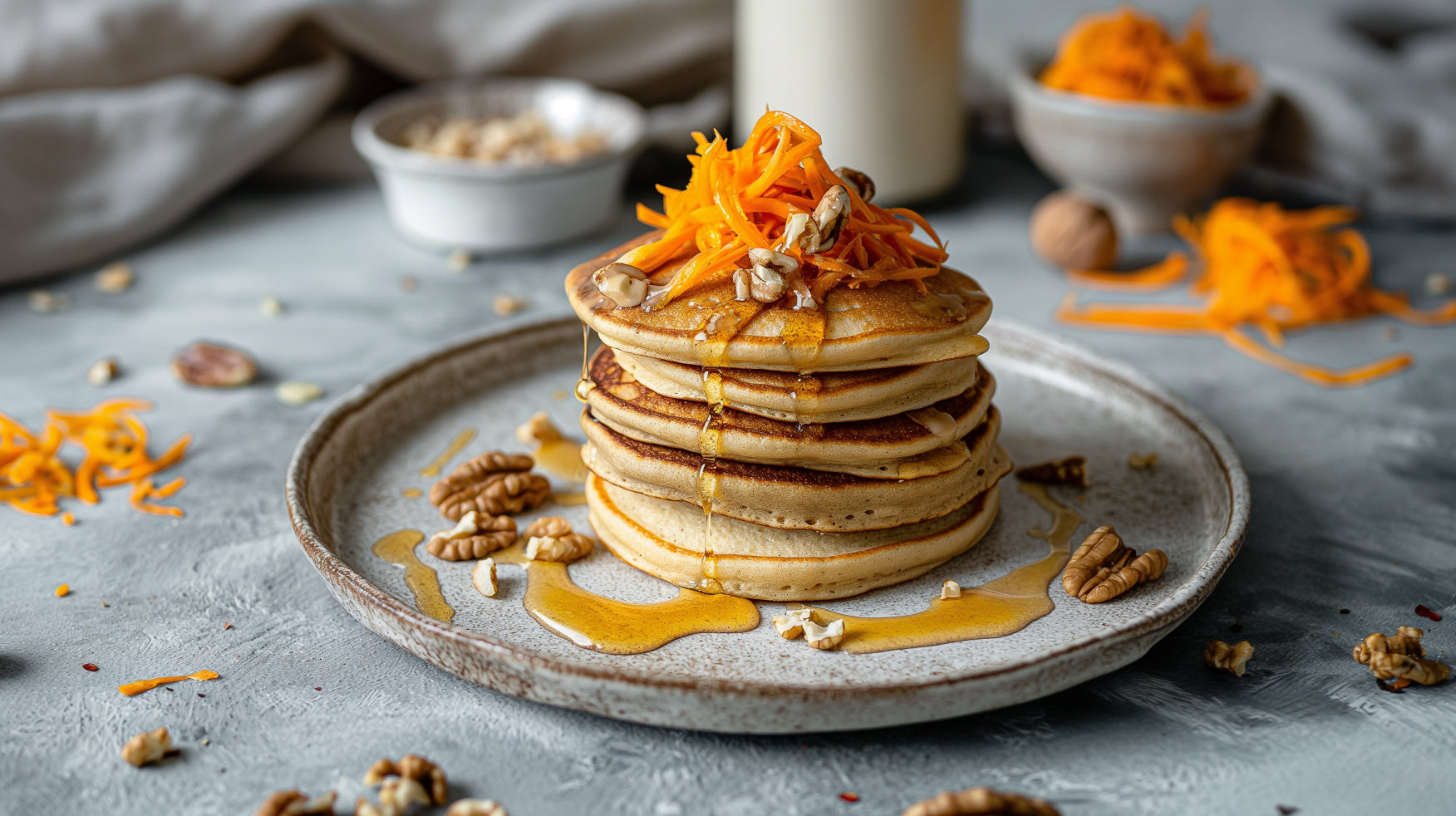 Delicious Carrot Pancakes Recipe